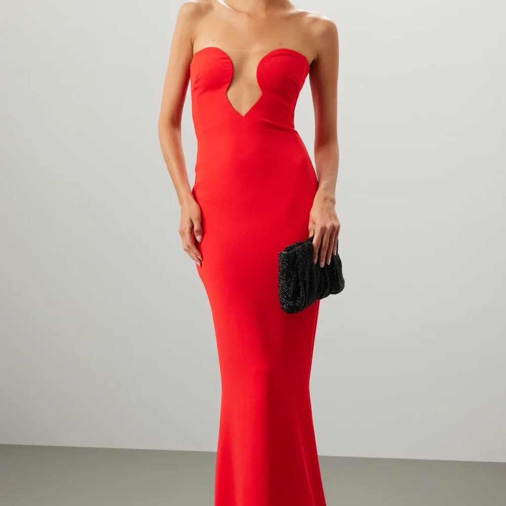 Nookie strapless minx dress